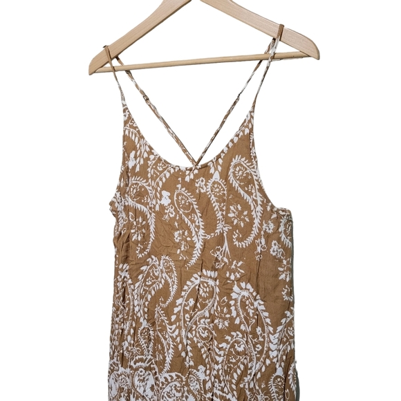 O'Neill Bonnie Sleeveless Sundress in Tobacco - Picture 3 of 8